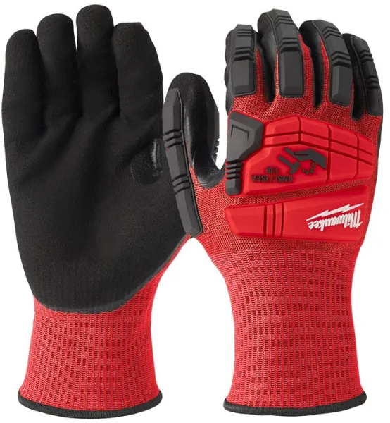 Guantes Milwaukee resistentes a impactos CAT 3 M/8