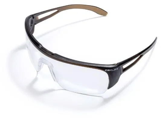 Zekler 76 Gafas de protección - Transparente - Marrón