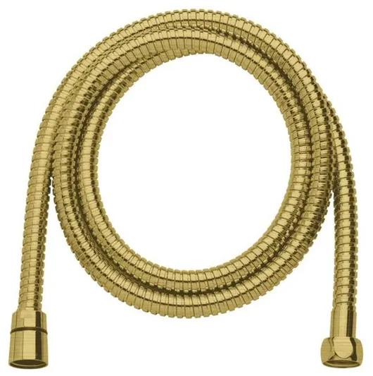 Manguera de ducha de metal Damixa 1500 mm, latón cepillado PVD