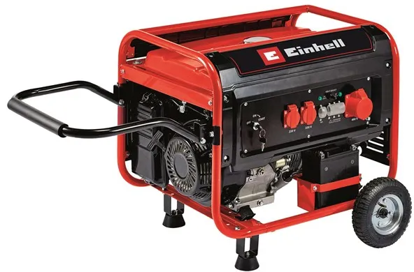 Einhell TC-PG 65/E5 generador de gasolina con 2x230 voltios y 1x400 voltios
