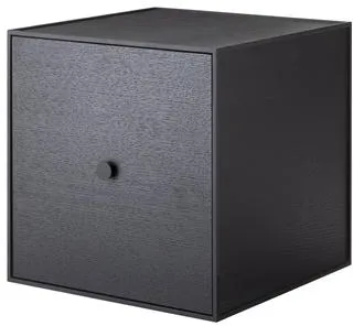 Audo Frame 35 Con Puerta 35X35X35 Fresno Negro