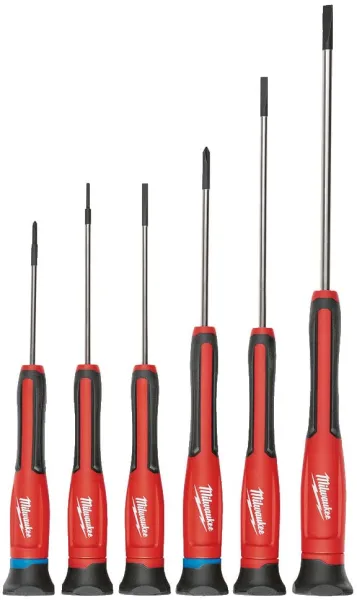 Juego de destornilladores de precisión Milwaukee 6p