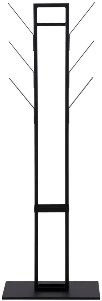 ACT NORDIC Vinson perchero - metal negro, incl. soporte para paraguas